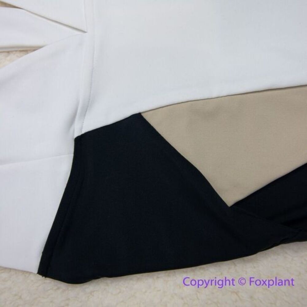 NEW MBM swim one piece swimsuit colorblock, size S - Picture 7 of 16